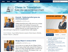 Tablet Screenshot of chessintranslation.com